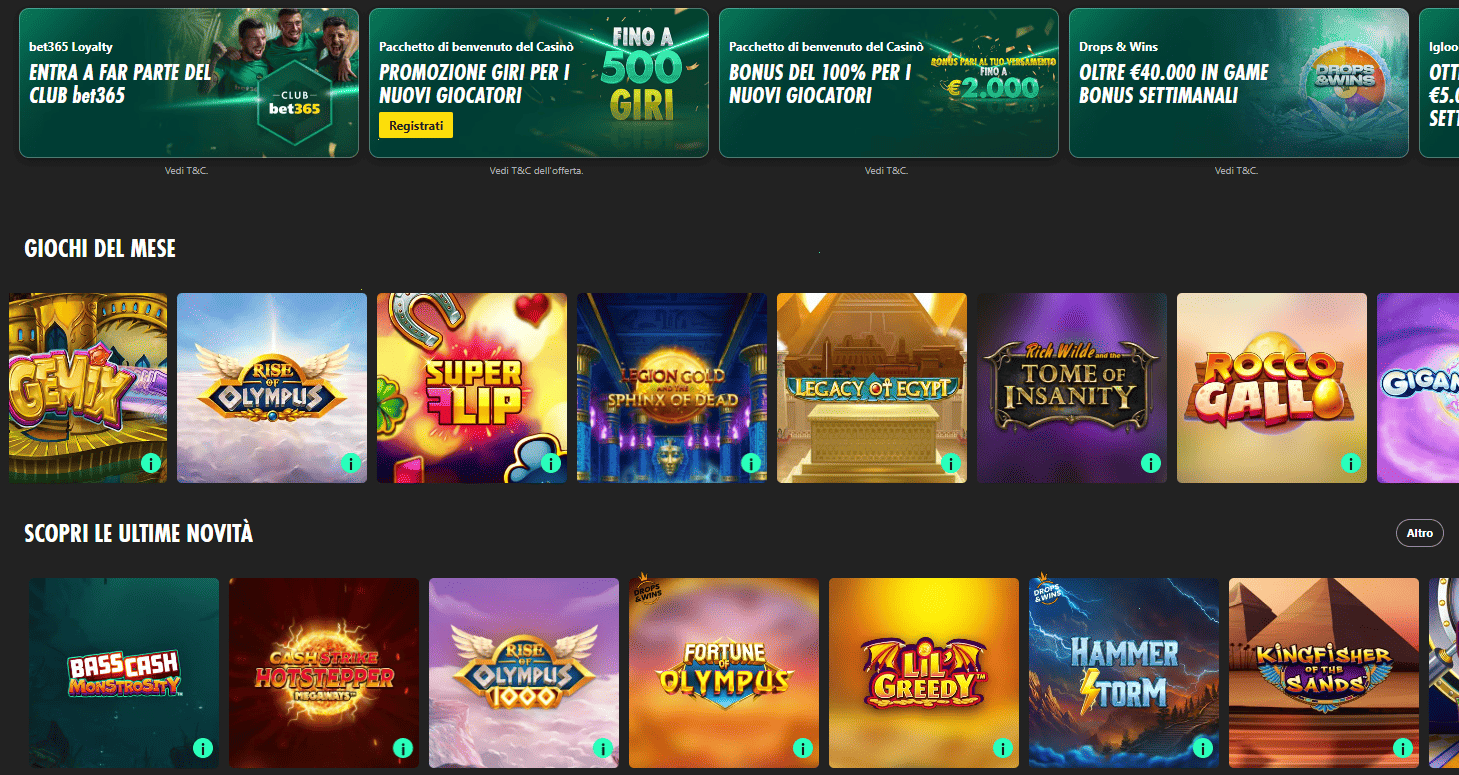 bet365 - Scommesse sportive e casinò online in Italia