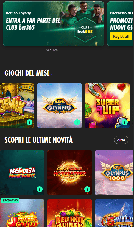 bet365 - Scommesse sportive e casinò online in Italia